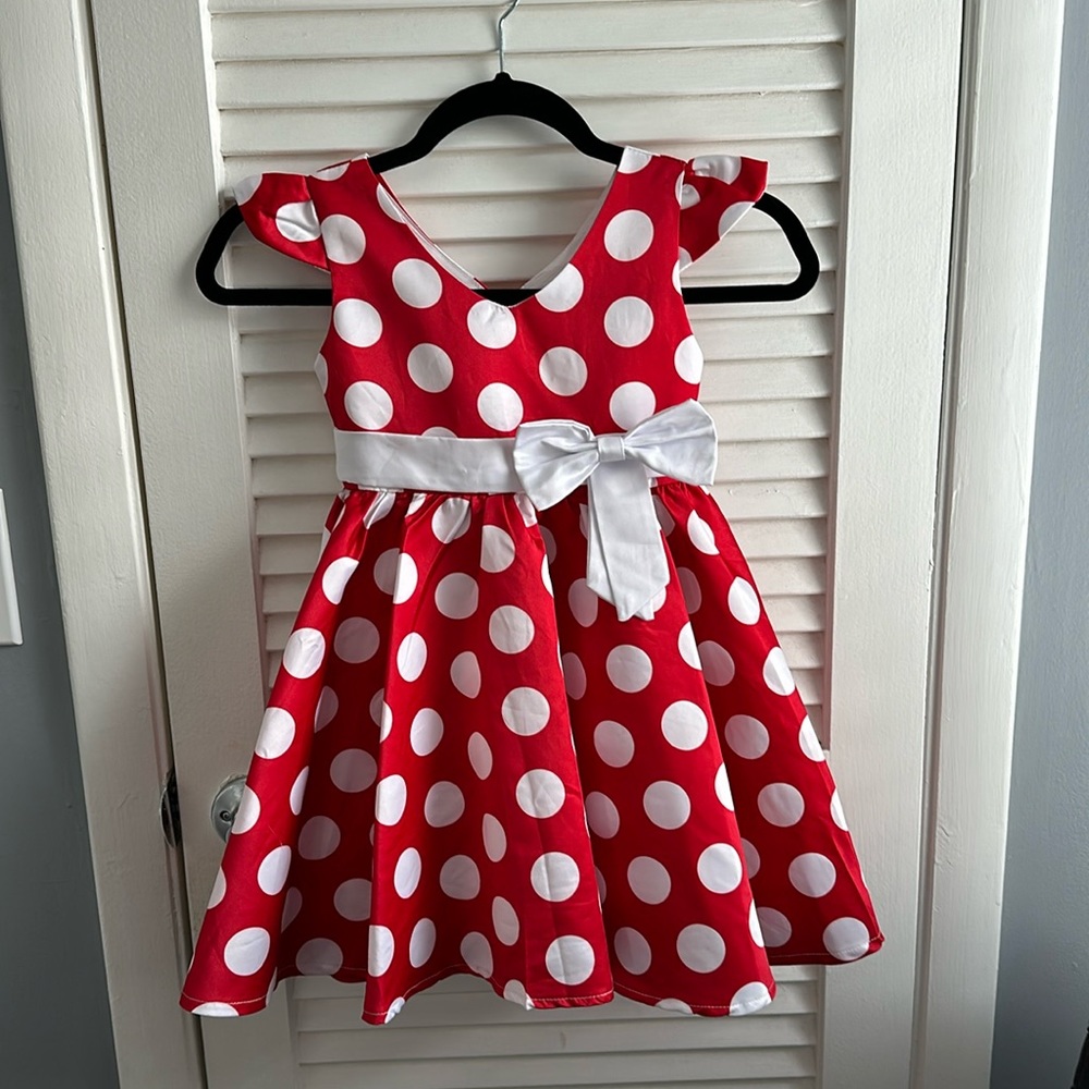 Minnie Mouse dress girls size 4 Disney